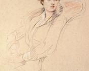 保罗 塞萨尔 艾莉 : Portrait Of A Lady Seated